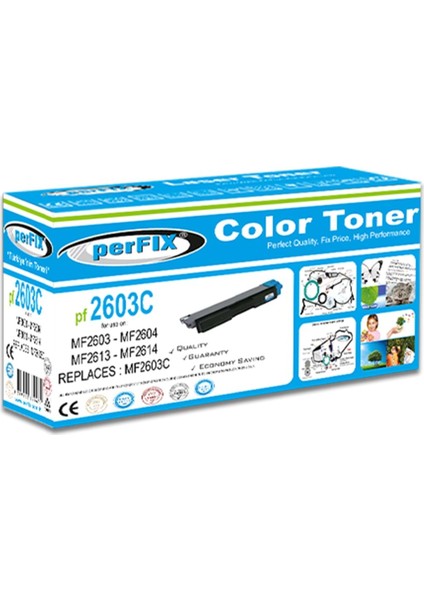MF2603 C Mavi MF2614-MF2604-MF 2613 Mavi Toner