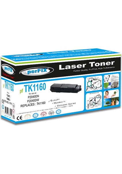 TK1160-P2040 Siyah Toner 7,2k