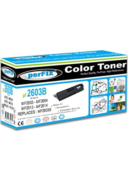 MF2603 Bk Siyah MF2614-MF2604-MF 2613 Siyah Toner