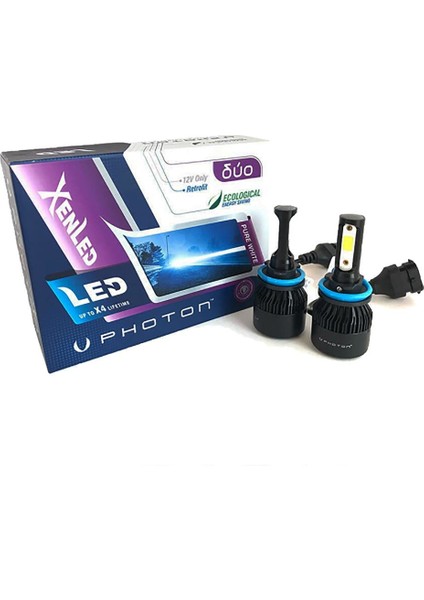 Oto Aksesuar Photon Duo H11 LED Xenon Lamba