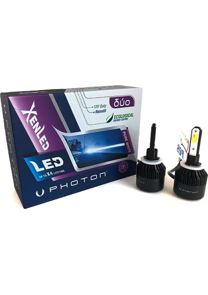 Oto Aksesuar Photon Duo H27 LED Xenon Lamba