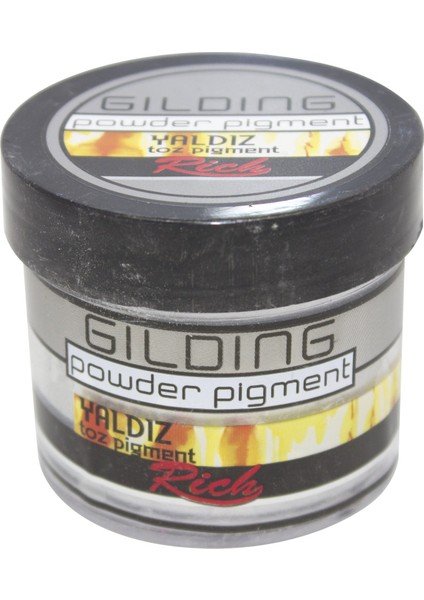 Gilding Powder Yaldız Toz Pigment 60 cc Gümüş 11009