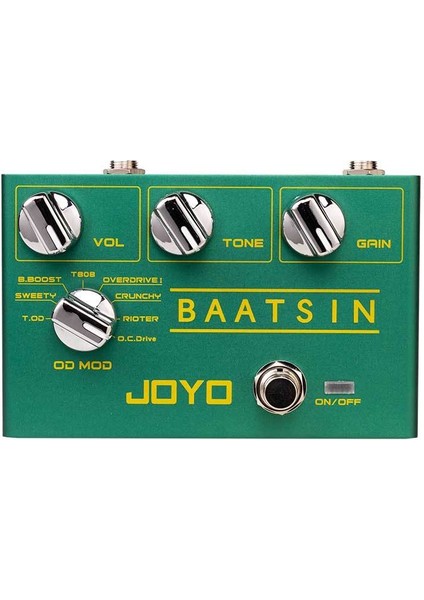 R-11 Baatsın 8 Mode Overdrive Pedalı