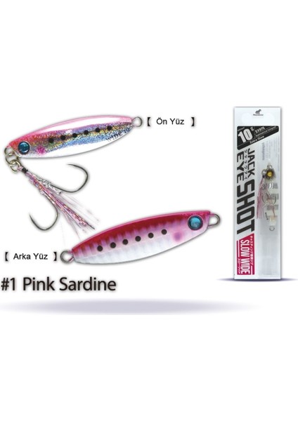 Ex 975 Jack Eye Shot Slow Wıde 10 gr No:1 fiyatları