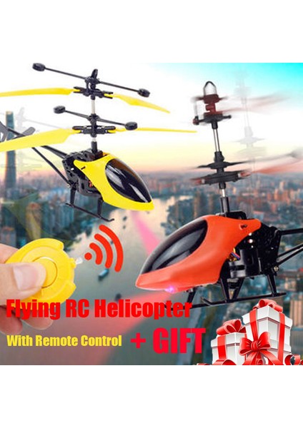 Mini Uçan Helikopter Oyuncaklar Uzaktan Kumandalı Indüksiyon Uçağı (Yurt Dışından) modelleri