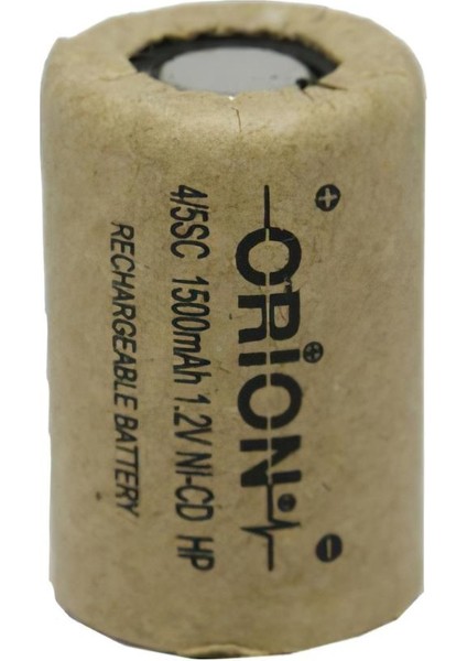 1.2V Ni-Cd 4/5sc 1500MAH Şarj Edilebilir Pil - Hp