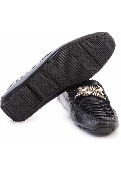 Deri Bağcıksız Erkek Günlük Ayakkabı 60811 indirimleri