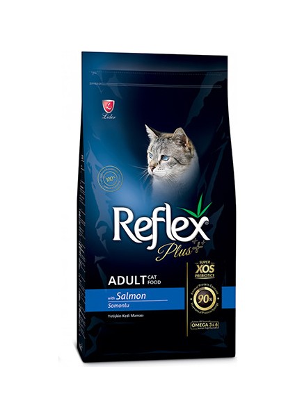 Plus Somonlu Yetişkin Kedi Maması 1,5 kg