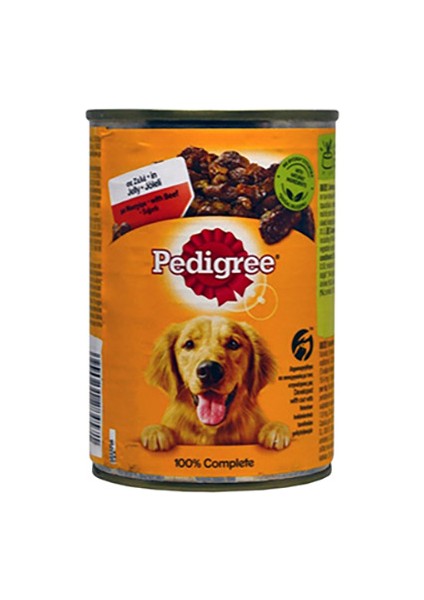 Sığır Etli Yetişkin Köpek Konserve 400GR 6 Adet