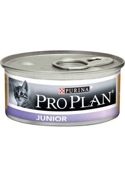 Pro Plan Junior Chicken Yavru Kedi Konserve 85GR 24 Lü Avantaj Paketi