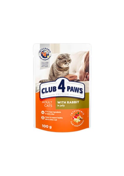 Tavşanlı Pouch Kedi Konservesi 6X100 gr