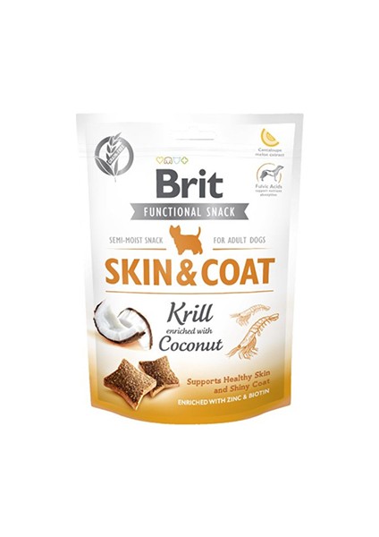 Skin&coat Karides ve Hindistan Cevizli 150 G Köpek Ödülü