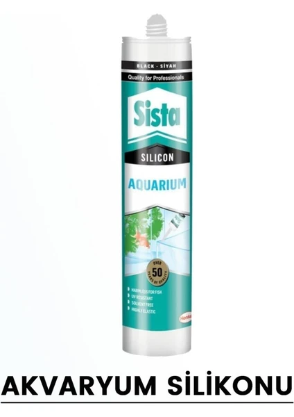 Sista Şeffaf Akvaryum Silikonu 310 ml Henkel (1 Adet)