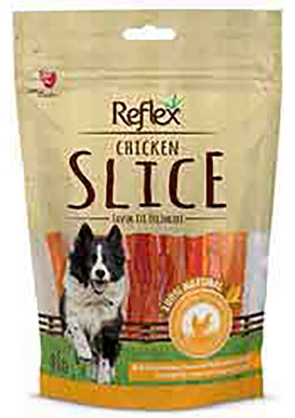 Chicken Slice Tavuklu Eti Dilim Köpek Ödülü 80 gr