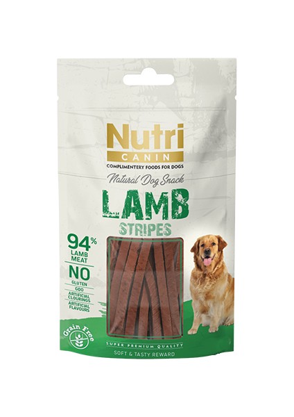 Lamb Stripes Snack 80 gr