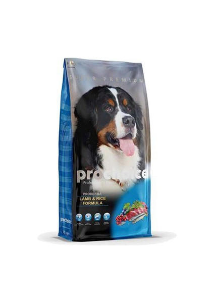 Pro Choise Proderma Yetişkin Kuzulu Köpek Kuru Maması 18 kg