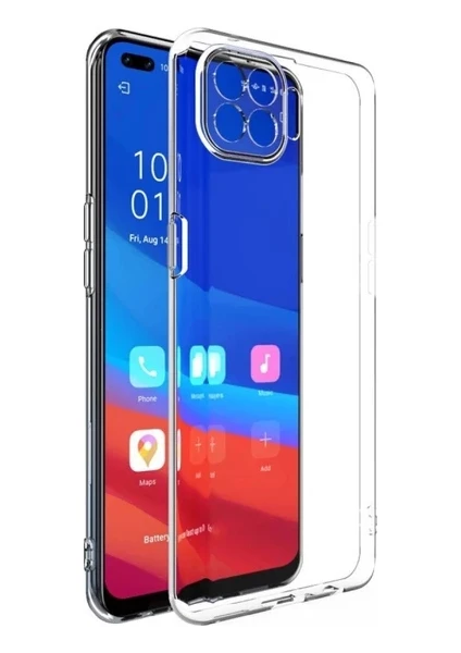 Mycase Samsung Galaxy A12 Kamera Korumalı Tıpalı Şeffaf Kılıf