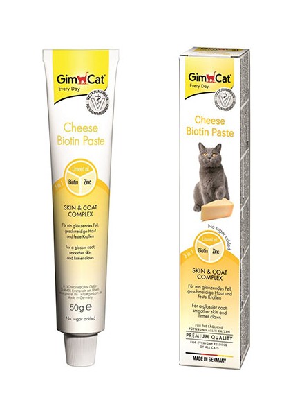 Cheese Paste Biotinli Kedi Macunu 50 gr