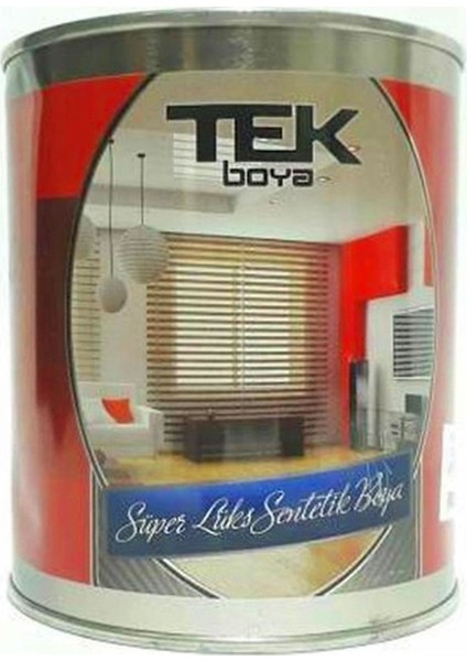 2.5 lt Süper Lüx Sentetik Yağlı Boya Ahşap Metal Duvar Boyası Mor Salkım (Kodu: 722)