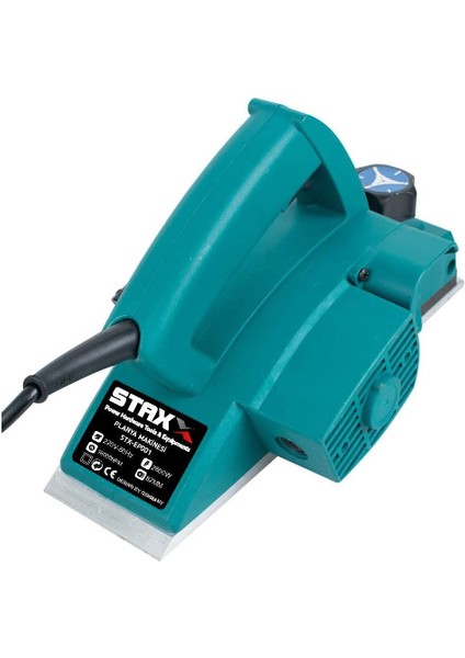 Staxx Power Sjs Metal Sanzıman 3000 W Çift Bıçaklı Professional Planya Makinası + Bıçak