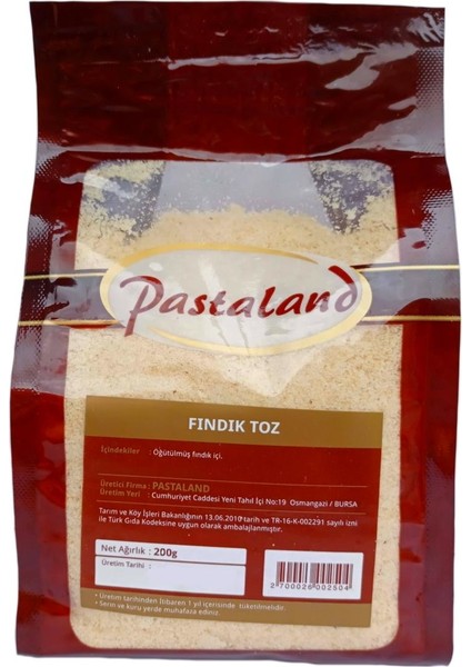 Toz Fındık 200 gr fiyatları