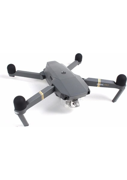 Mavic Pro Silikon Motor Kapağı Koruyucusu Siyah Renk