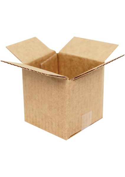5x5x5cm Tek Oluklu Koli -Kraft 50'li