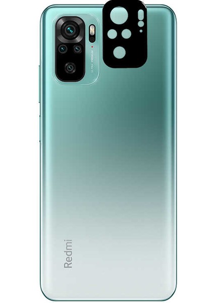 Xiaomi Redmi Note 10S Uyumlu 3D Kamera Lens Koruyucu