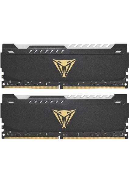 PVSR416G320C8K 16GB 8gbx2 3200MHZ Ddr4 Viper Dual Rgb Oyuncu Masaüstü Ram