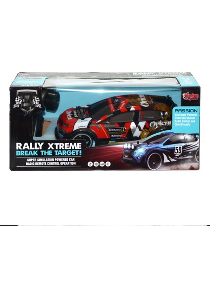 Oyuncak HET-96599 Vardem, Kumandalı Rally Xtreme Yarış Arabası 1:16