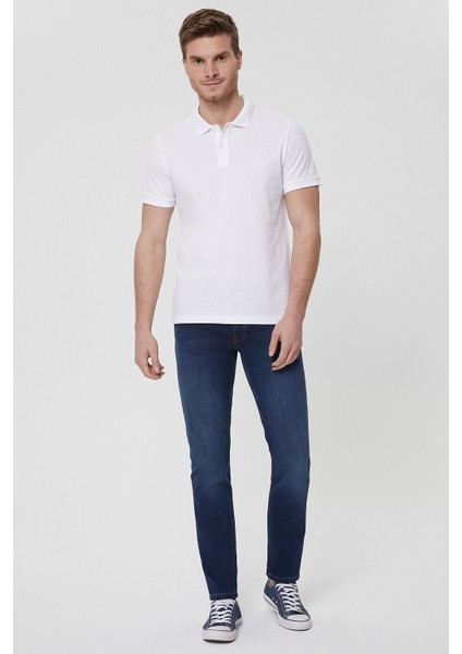 Erkek Beyaz Polo T-Shirt