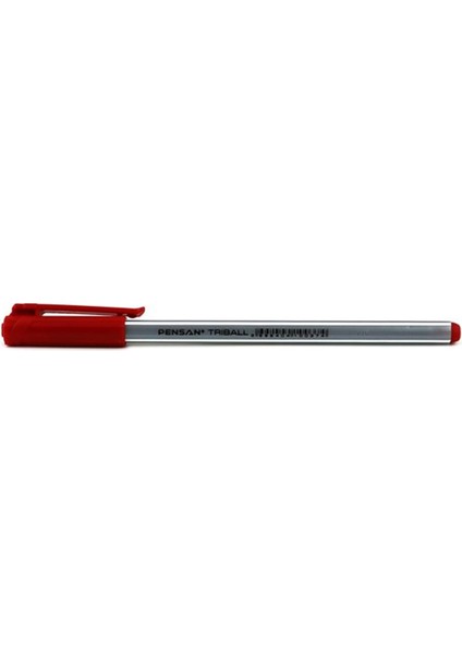 Triball Tükenmez Kalem 1 Mm Kırmızı 12'li
