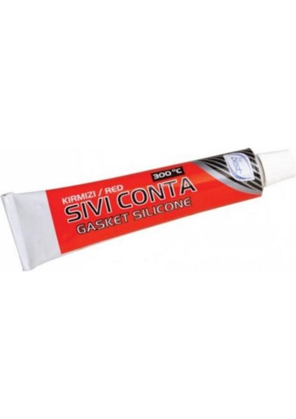 Sıvı Conta Kırmızı Tüp Silikon 300° 80 gr