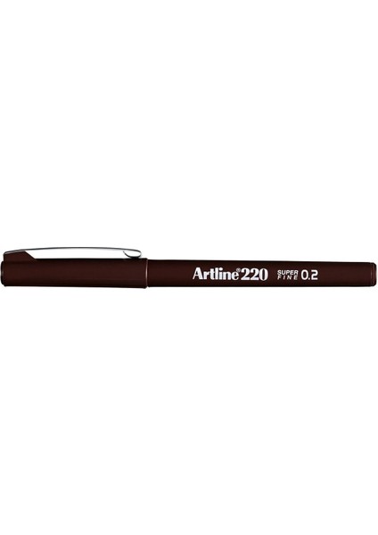 220 N Çizim Kalemleri 0.2 mm Koyu Kahverengi