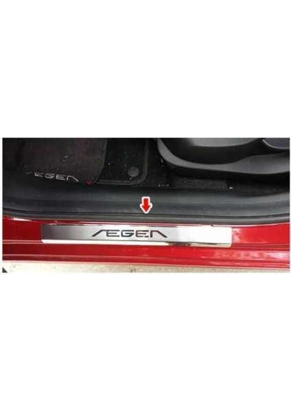 Fiat Egea Krom Kapı Eşiği 4 Parça Paslanmaz Çelik fiyatları