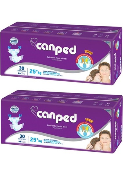 Hasta Bezi Çoçuklar Için Bel Bantlı 60 Adet Xs (2pk*30)
