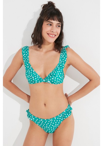 Çok Renkli Point Triangle Fit Bikini Üstü fiyatları