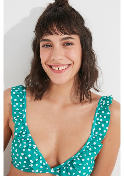 Çok Renkli Point Triangle Fit Bikini Üstü modelleri