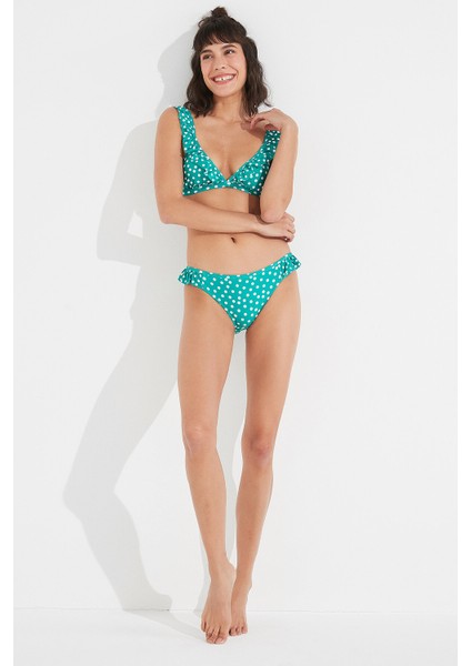 Çok Renkli Point Triangle Fit Bikini Üstü indirimleri