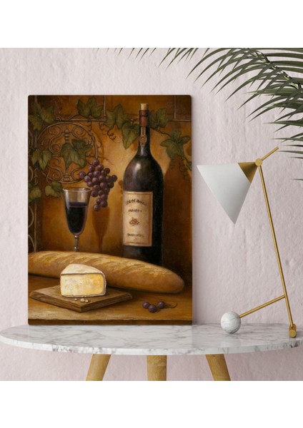 Gift Şarap Tasarımlı Kanvas Tablo 30 x 50 Cmcm-6