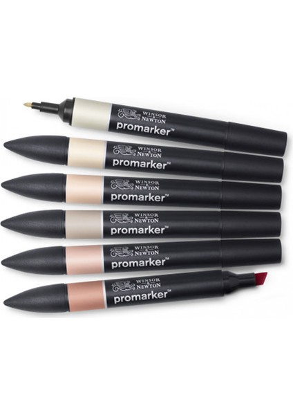 Promarker Ten Renkli Kalem Seti Profesyonel Kalite 6'lı Fildişi Mercan Yumuşak Şeftali fiyatları