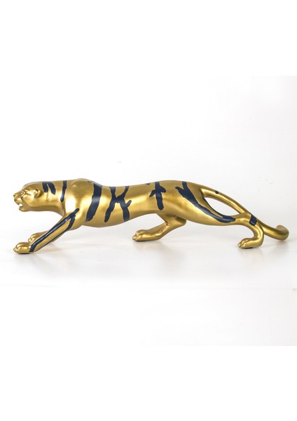 Leopar Dekor Dore 58,5X13,5X14 cm