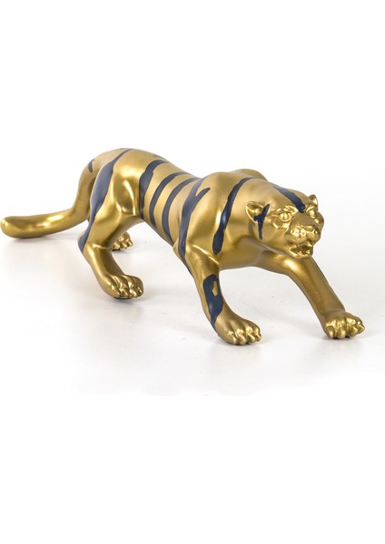 Leopar Dekor Dore 58,5X13,5X14 cm