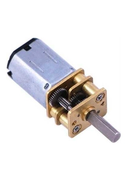 6V 12MM 500 Rpm Redüktörlü Mikro Dc Motor