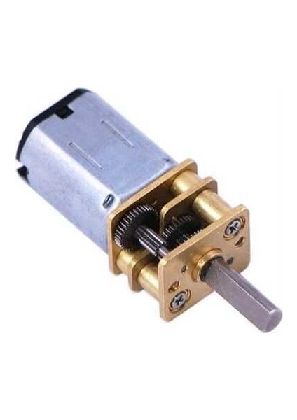 6V 12MM 400 Rpm Redüktörlü Mikro Dc Motor