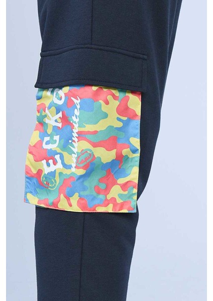 Ecko Unltd Jag Lacivert Erkek Dokuma Parçalı, Cepli Eşofman Alt modelleri