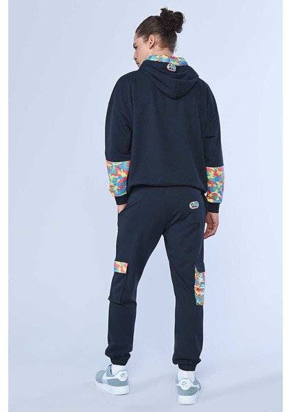 Ecko Unltd Jag Lacivert Erkek Dokuma Parçalı, Cepli Eşofman Alt indirimleri