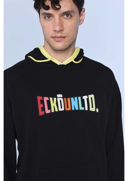 Ecko Unltd Hem Siyah Erkek Kapüşonlu Hoodie modelleri