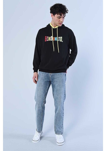 Ecko Unltd Hem Siyah Erkek Kapüşonlu Hoodie fırsatları