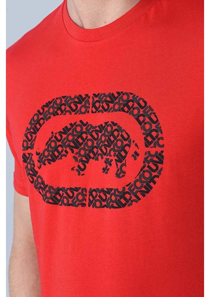 Ecko Unltd Cooper Kırmızı Erkek Bisiklet Yaka Tshirt